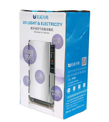 Virus Killing 120w UV Air Disinfection Purifier Machine 380m3/H